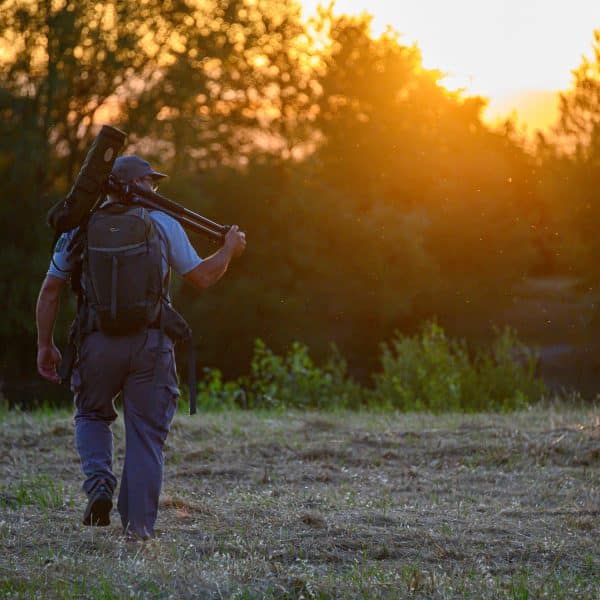 Garde dans la Réserve Naturelle Nationale des Ramières