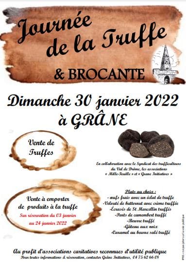 Journée de la truffe dans la vallée de la Drôme à Grâne