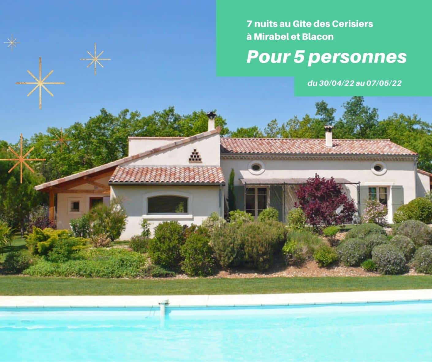 Affiche pour le concours de Noël Vallée de la Drôme pour Facebook