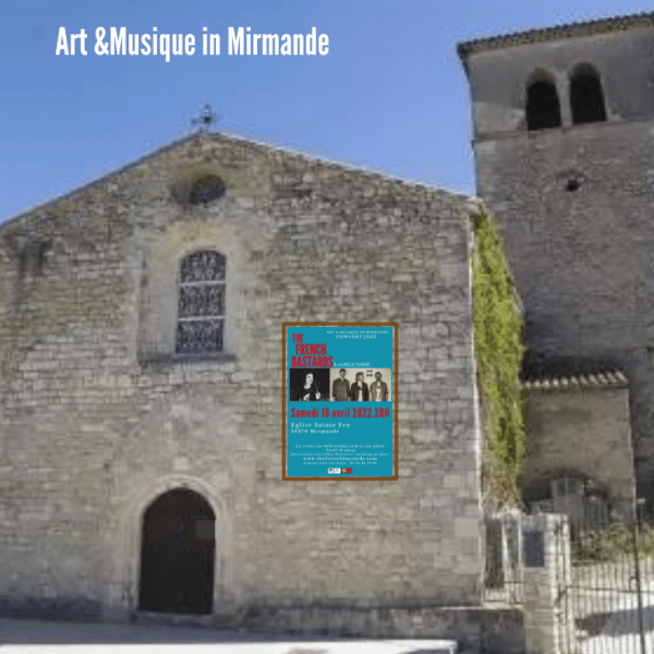 Chapelle Saint Foy avec l'affiche de l'événement
