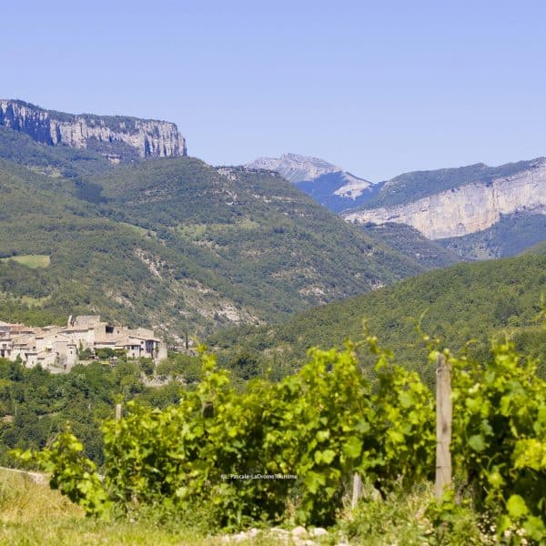 Beaufort sur Gervanne dans la Vallée de la Drôme