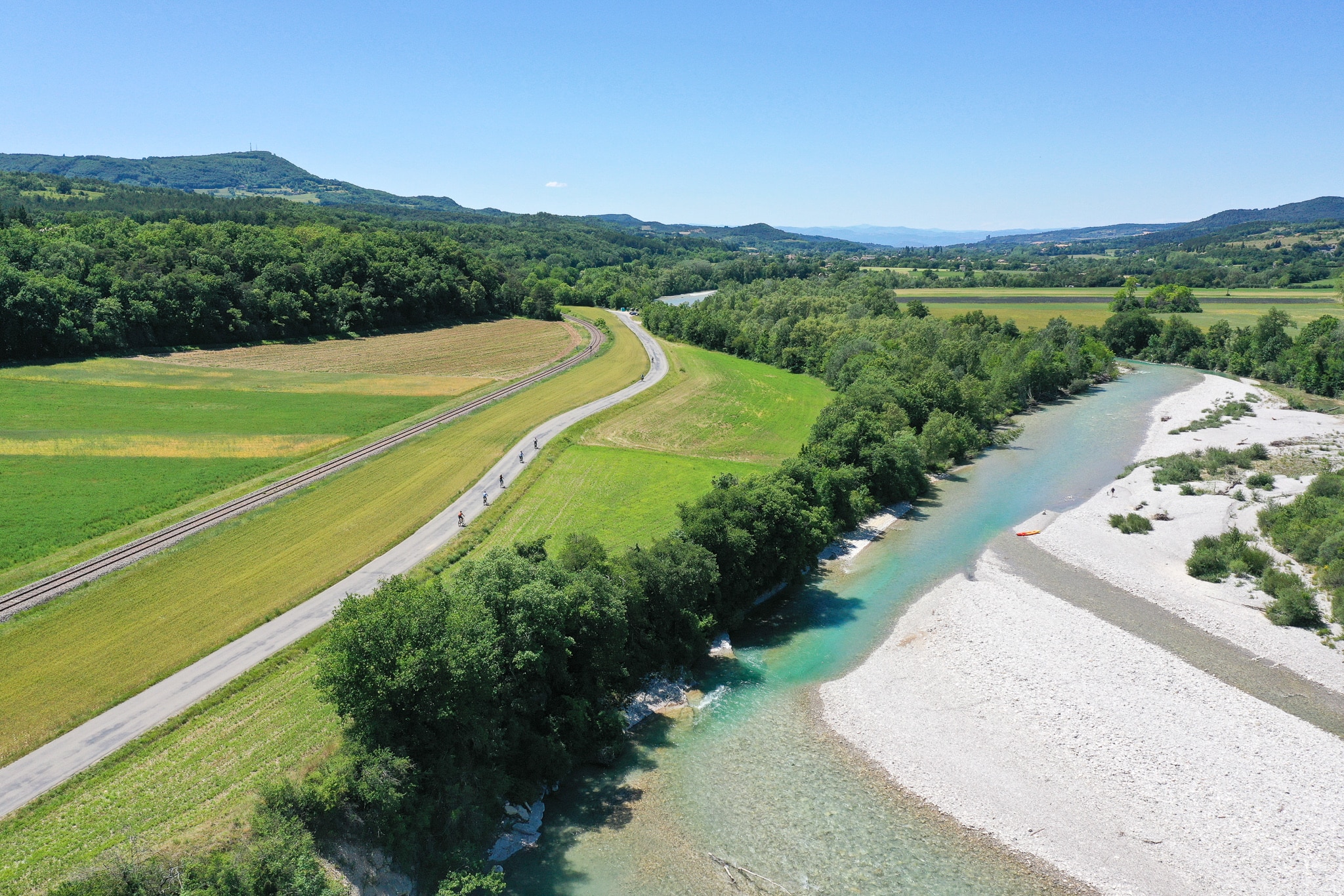 La Drôme à vélo