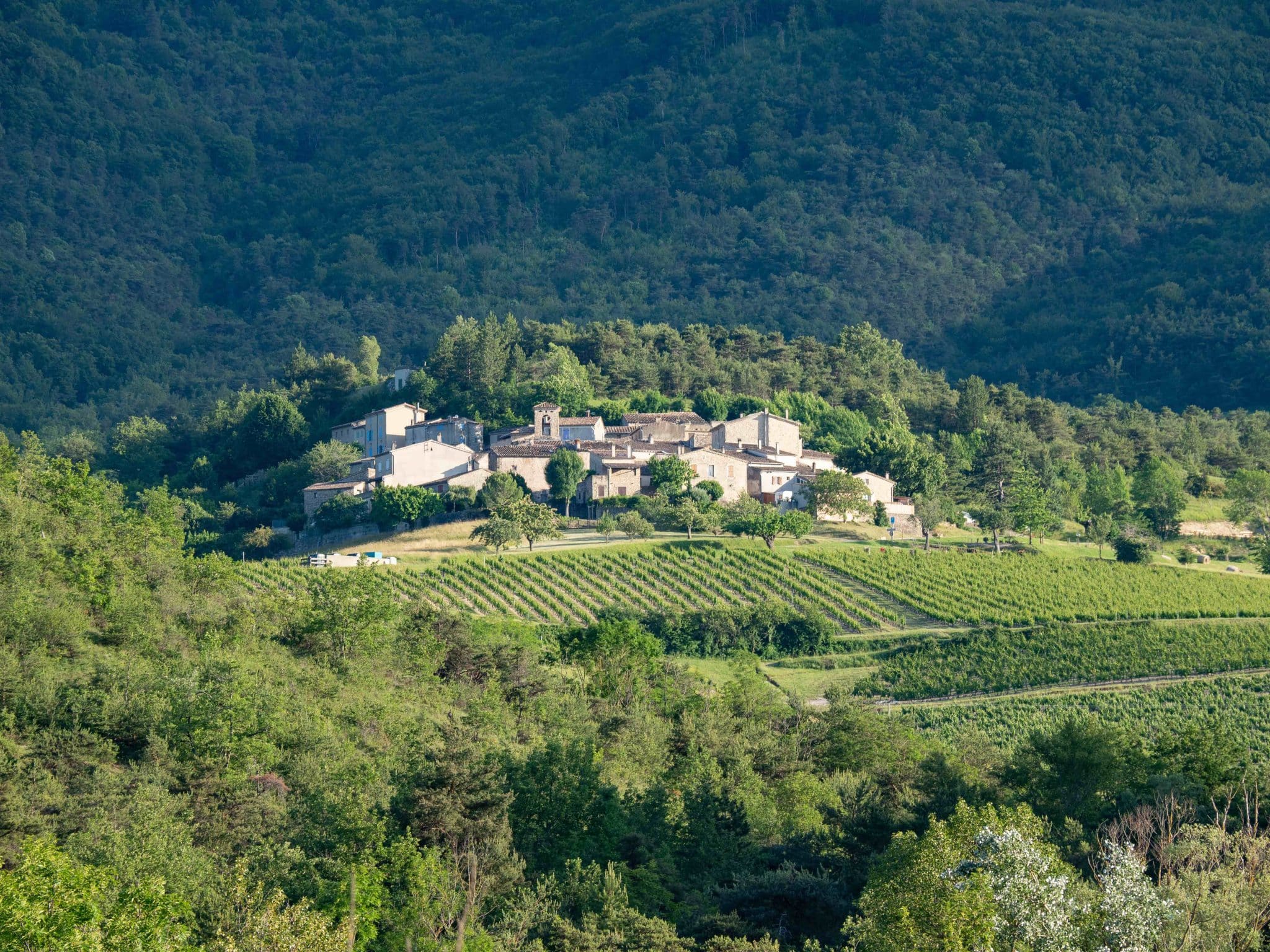 Saint Sauveur en Diois dans la Vallée de la Drôme