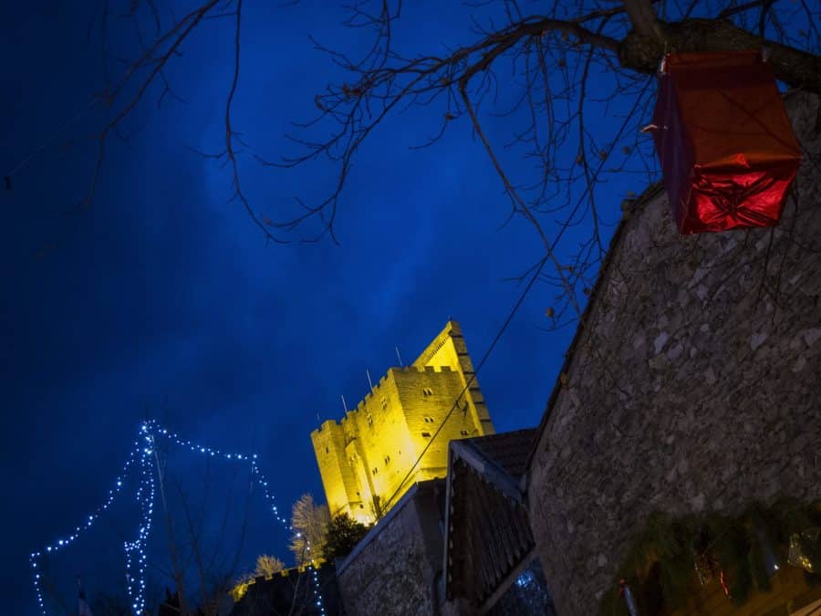 Tour de Crest à Noël