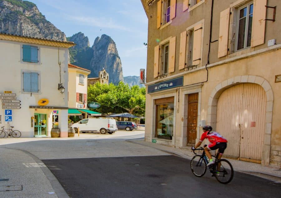 Tour de France à Saoû dans la Drôme