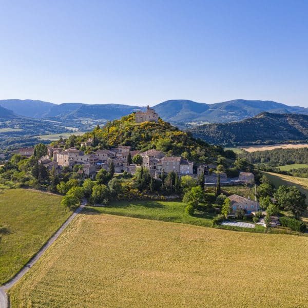 Montclar sur Gervanne dans la Drôme