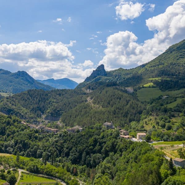 Saint Benoit en Diois dans la Drôme