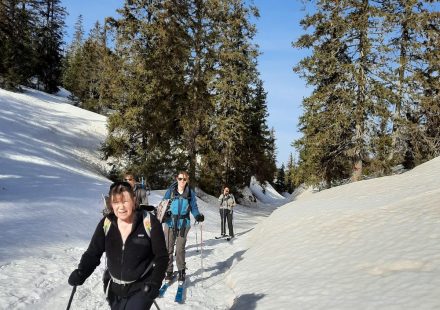 Sortie raquette et ski nordique