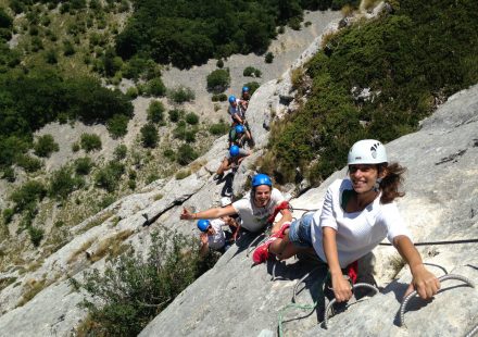 Escalade et Via Ferrata avec EVA Location