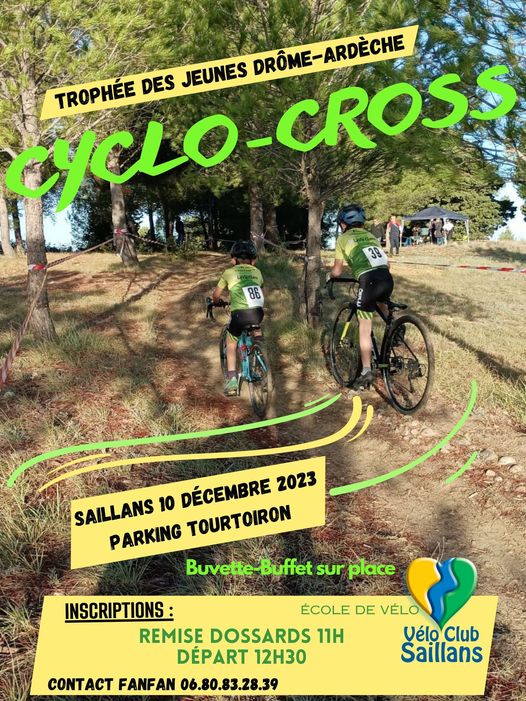 Cyclo-Cross – Trophée des Jeunes Drôme-Ardèche