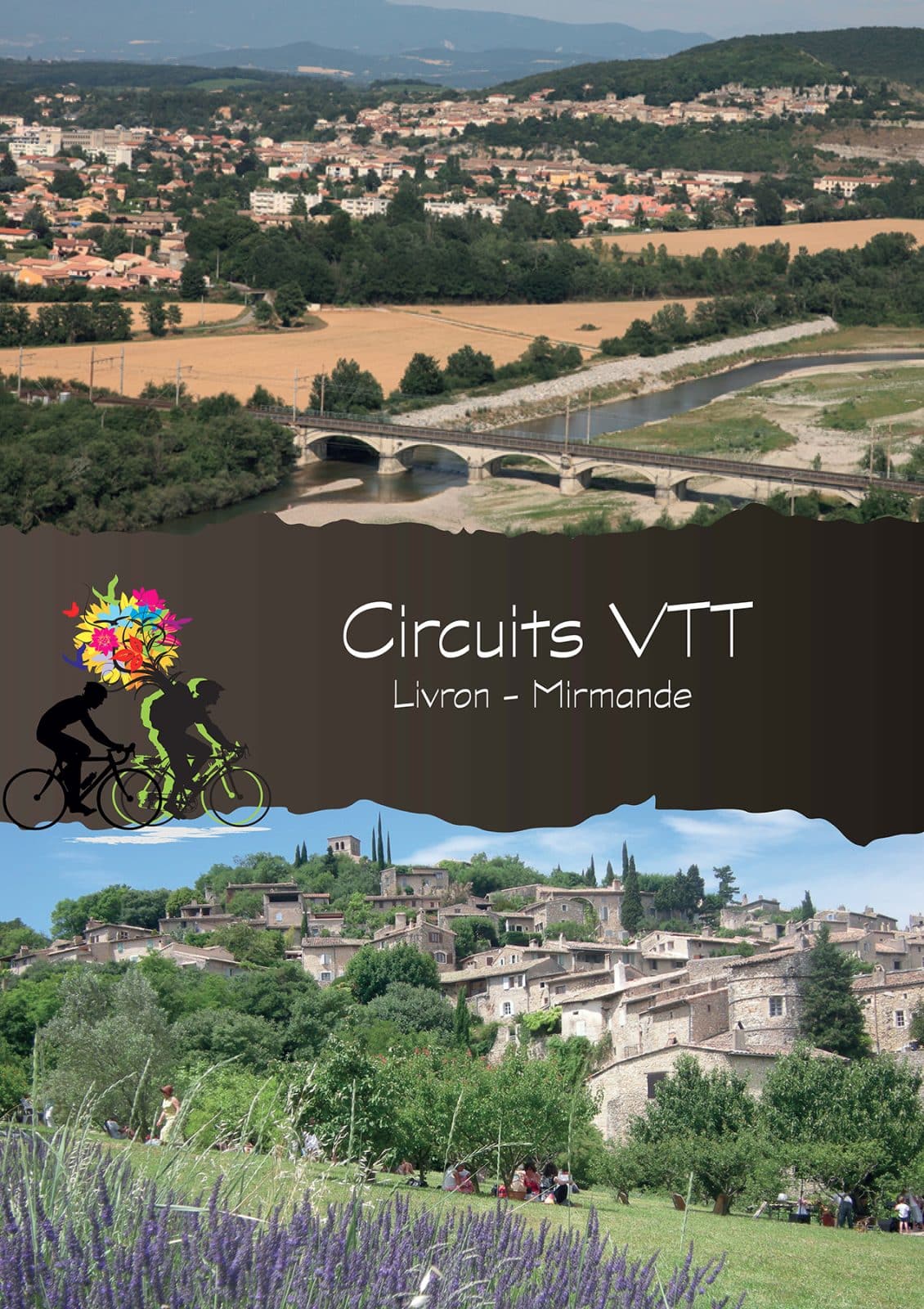Couverture pochette Circuits VTT – Livron-Mirmande