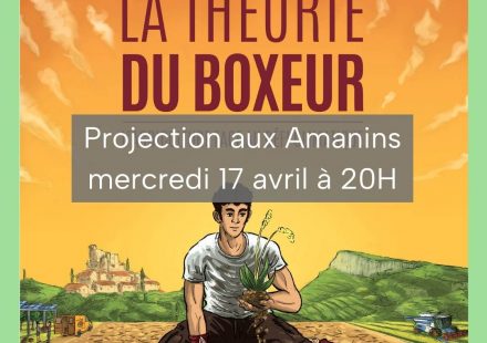 Projection du film La Théorie du boxeur aux Amanins