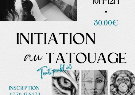 Initiation tatouage au salon Artarium ex
