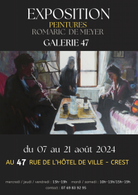 EXPOSITION DE PEINTURE, Romaric De Meyer