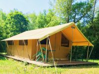 Tente Lodge Canada au Camping la Vaugelette