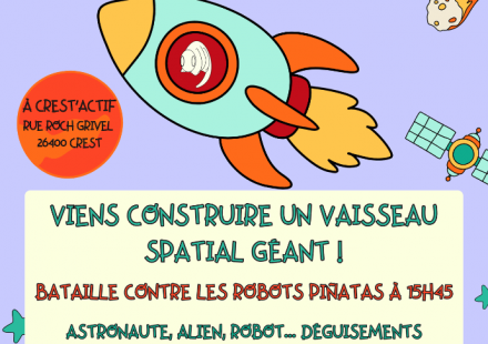 Carton aventure « Expédition spatiale »