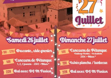 Fête du Village, Le Poët-Celard