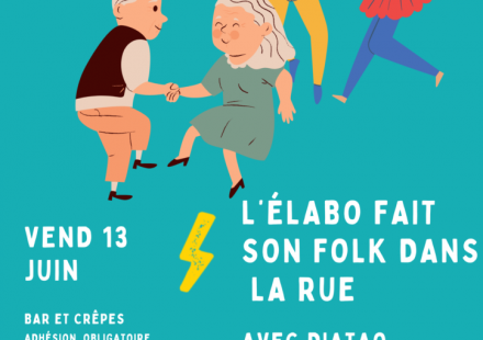 Folk dans la rue avec Diatao à L’Elabo de Paulette
