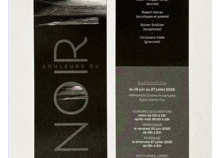 Exposition Couleurs du Noir