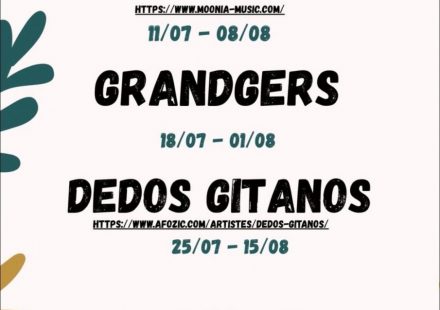 Concert Dedos Gitanos au camping Porte de Provence à Mirmande