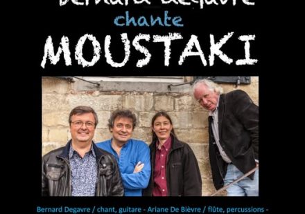 Concert Georges Moustaki à la Grande grange par Bernard Degavre et ses musiciens