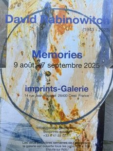 Exposition Memories de David Rabinowitch