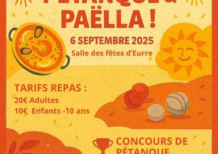 Journée pétanque et paëlla