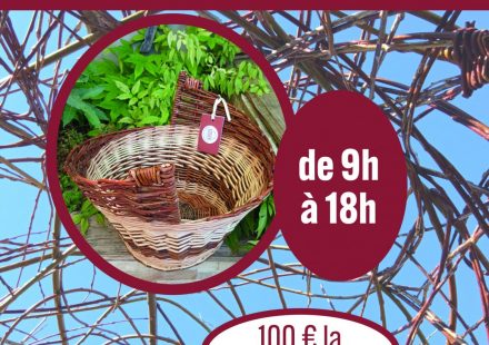 STAGE DE VANNERIE « CORBEILLE EN OSIER »