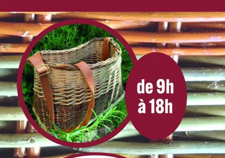 STAGE DE VANNERIE « besace avec lanière en cuir »