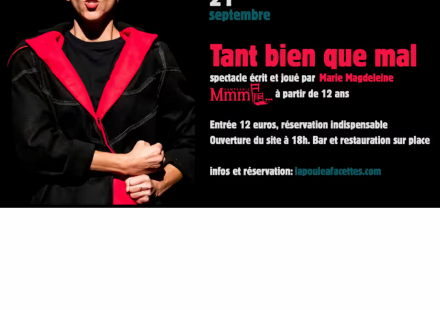 spectacle tant bien que mal à la poule à facette