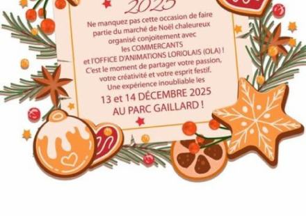 Marché de Noël 2025 à Loriol