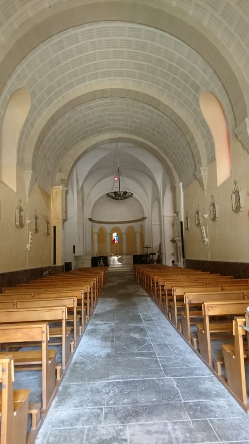 intérieur de l’église