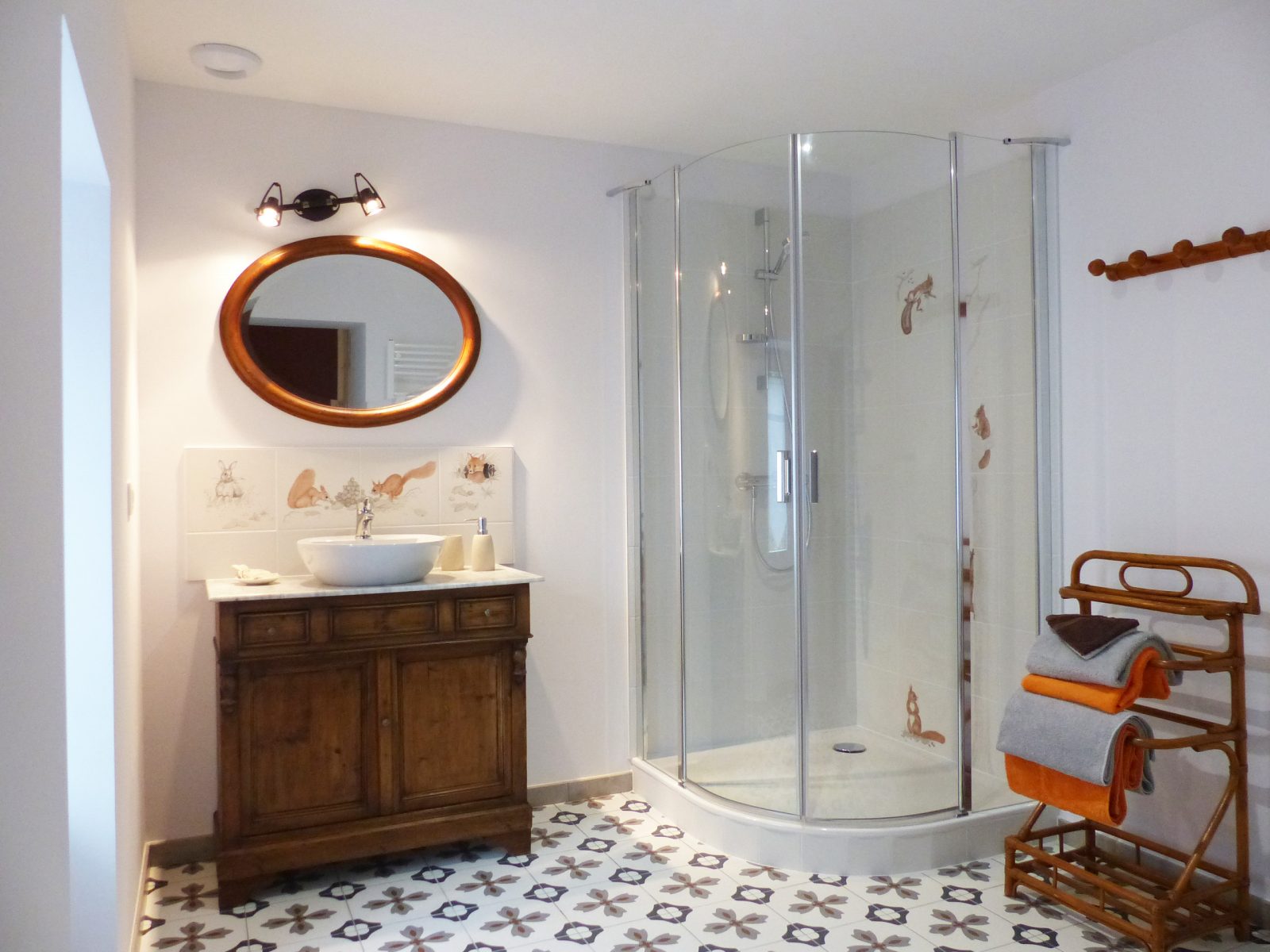 L’Amiradou – salle de bain Eschirous