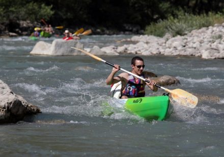 Canoë Kayak et mini raft avec Canoë Drôme