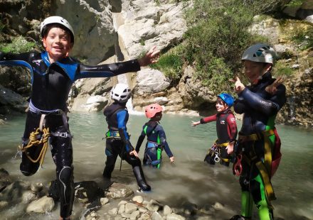 Destination aventure canyoning